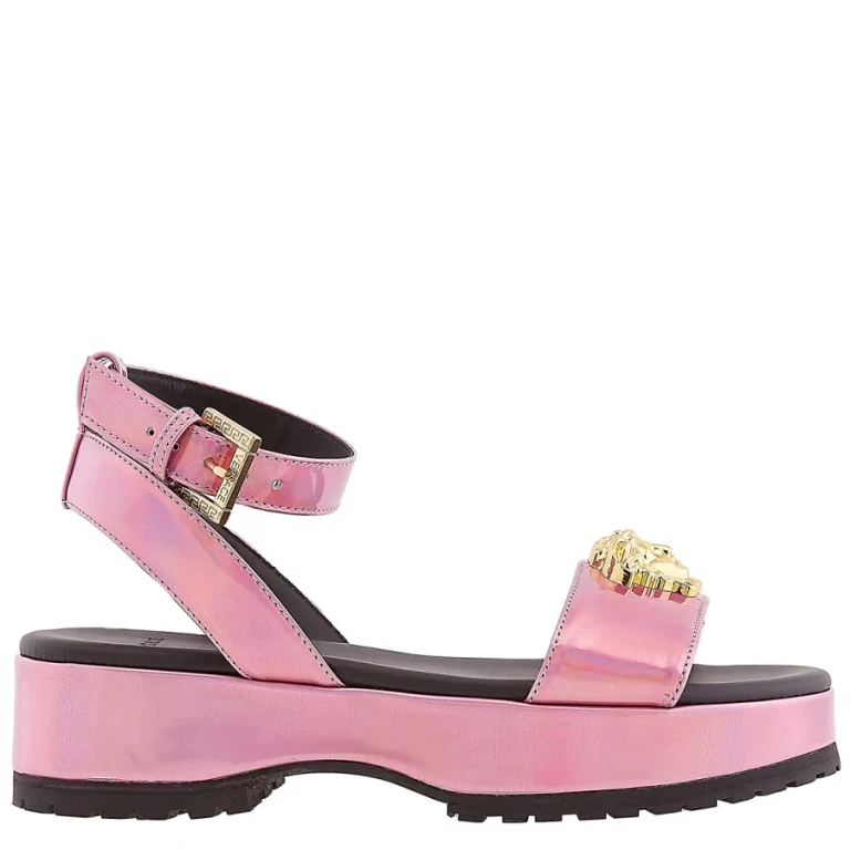 Young Versace Kids La Medusa Platform Sandals