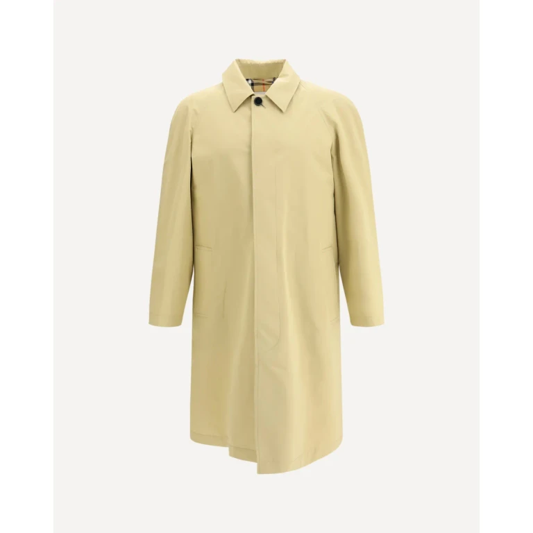 BURBERRY Long cotton car Coat Male 52