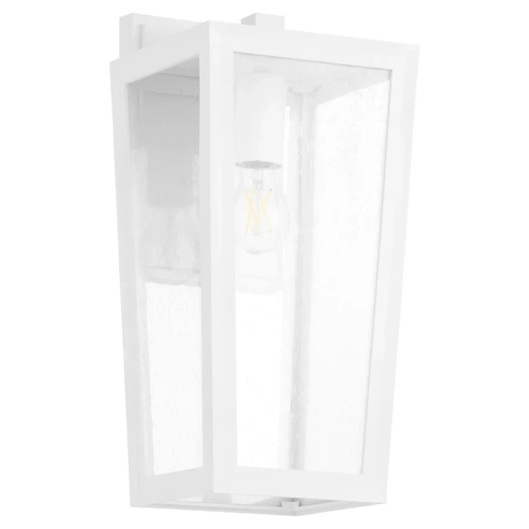 White One Light Wall Mount from the Bravo Collection