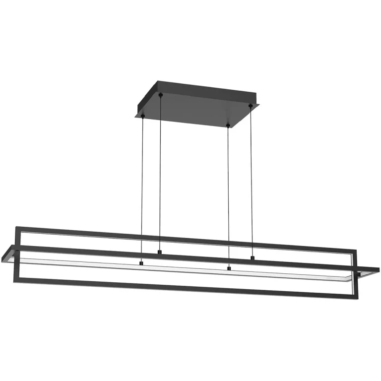 Kuzco Mondrian Linear Pendant in Black