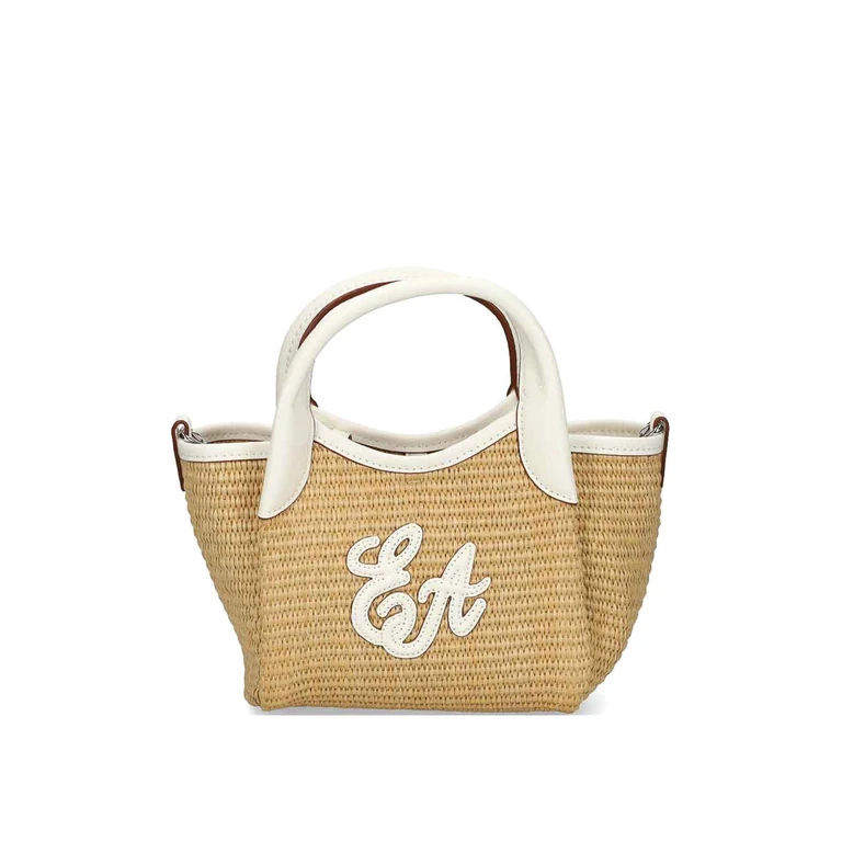 Emporio Armani Sac Cabas - Blanc