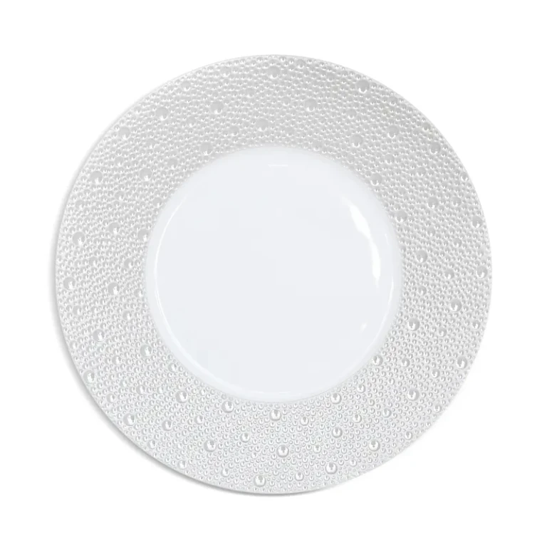 Bernardaud Ecume Perle Dinner Plate