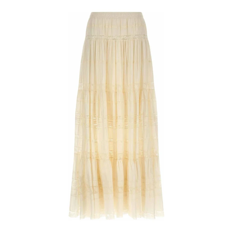Ermanno Scervino Jupe Midi - Gris