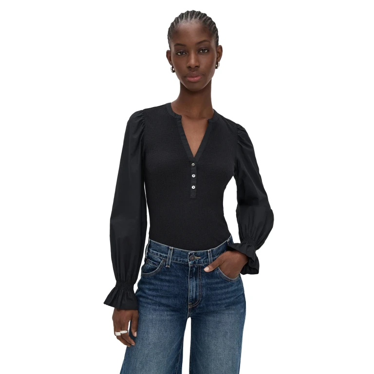 Cinq à Sept Gianna Top Black XXS