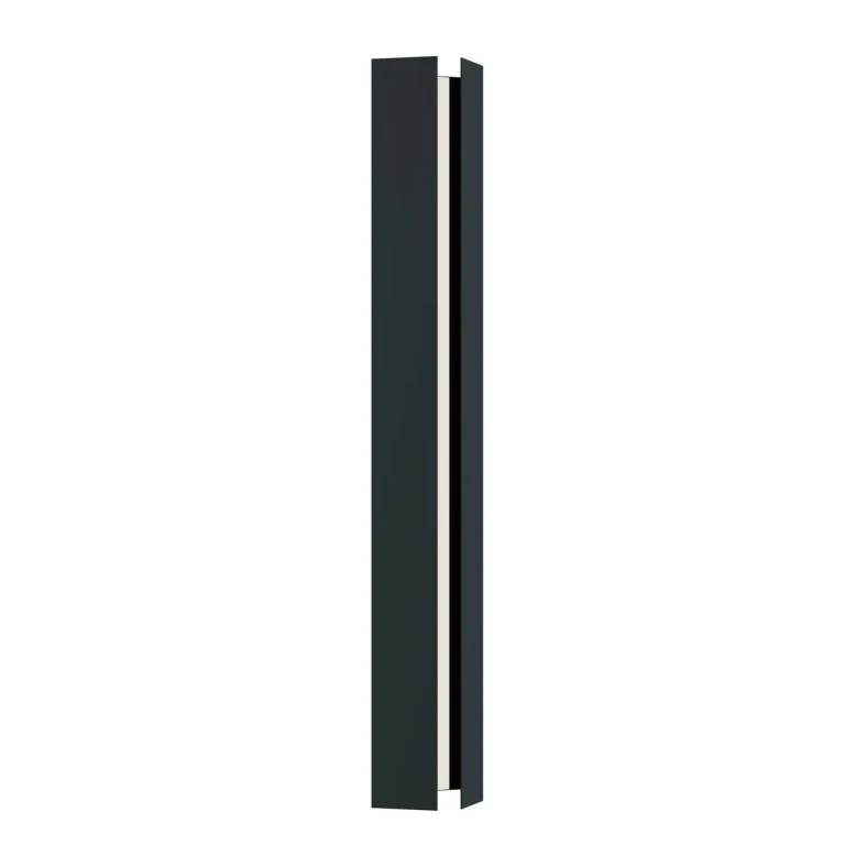 Black LED Outdoor Wall Sconce from the Ryan Collection