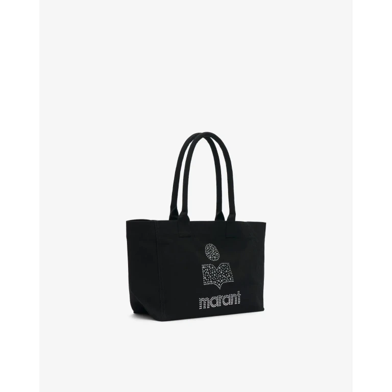 Sac Yenky Zipped Glitter - Femme - Noir Délavé - Isabel Marant