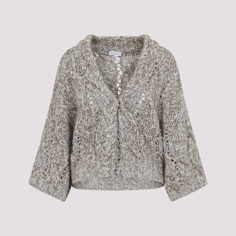 Brunello Cucinelli Braid Cardigan