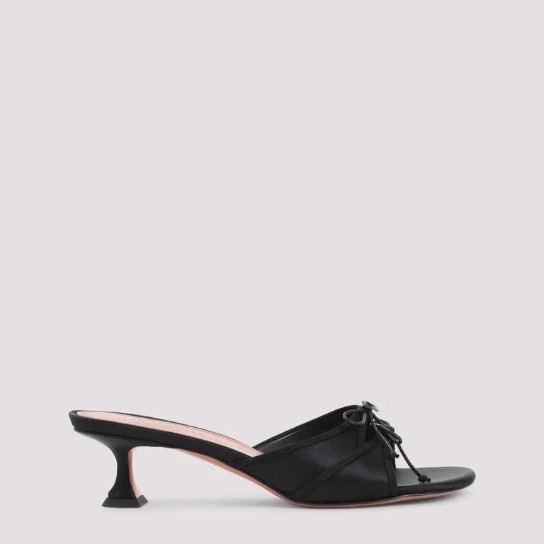 Amina Muaddi Eleonora 45 Slippers