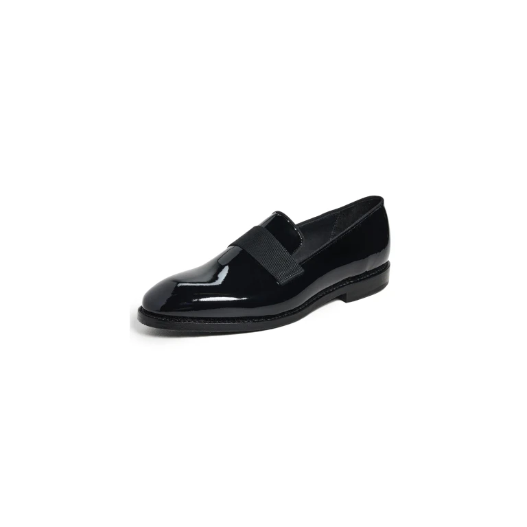 Allen Edmonds James Patent Leather Slip Ons Black 001 12
