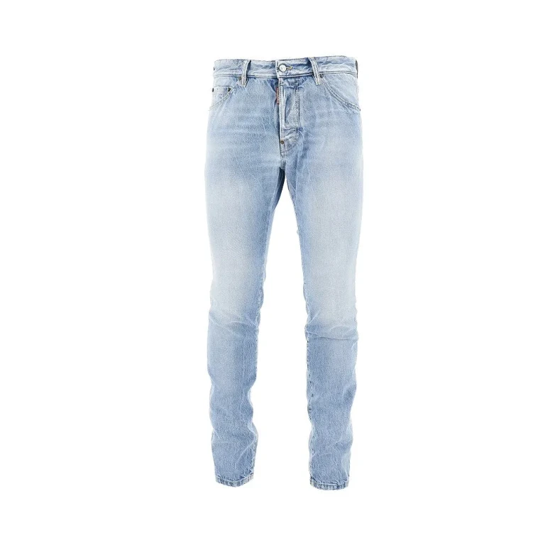 Jean Dsquared2 Teddy en denim vieilli pour homme, taille 46