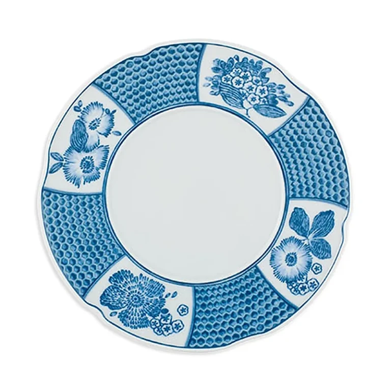 Vista Alegre Coralina Blue Bread and Butter Plate - Exclusive