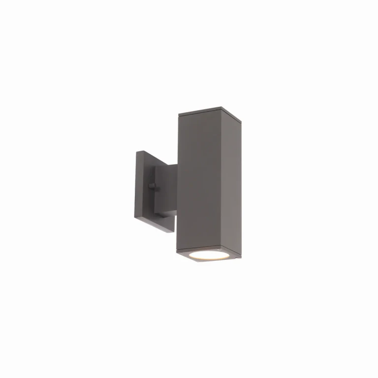 Bronze LED Wall Sconce from the Cubix Collection