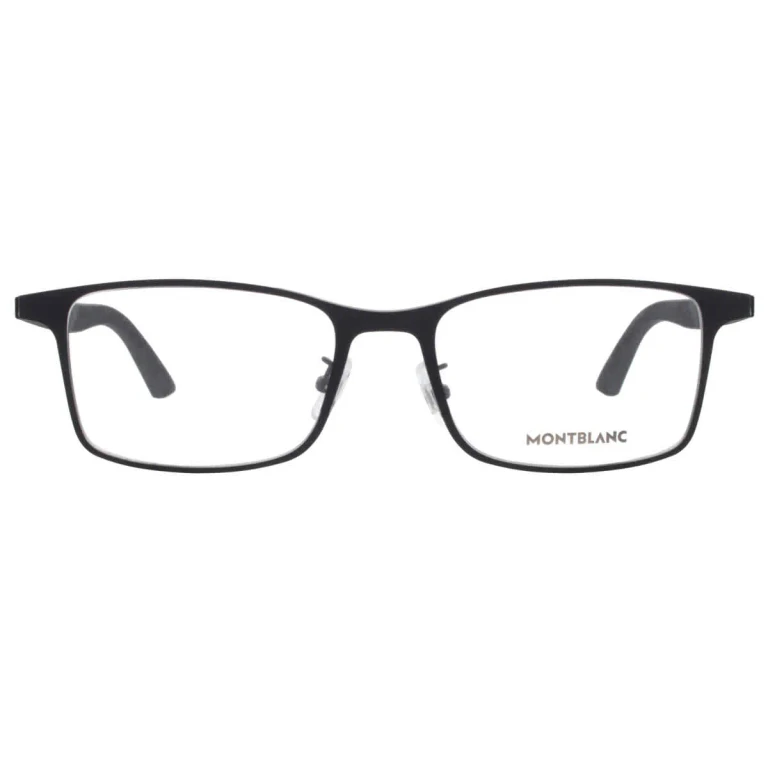 Montblanc Demo Rectangular Mens Eyeglasses MB0361O 006 56