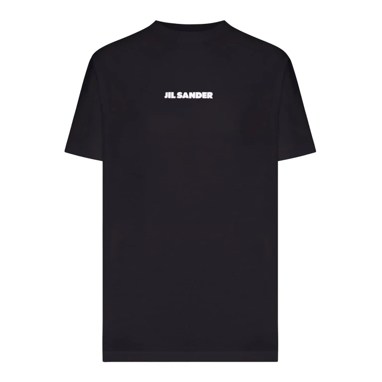 Jil Sander Pull Col Rond - Noir