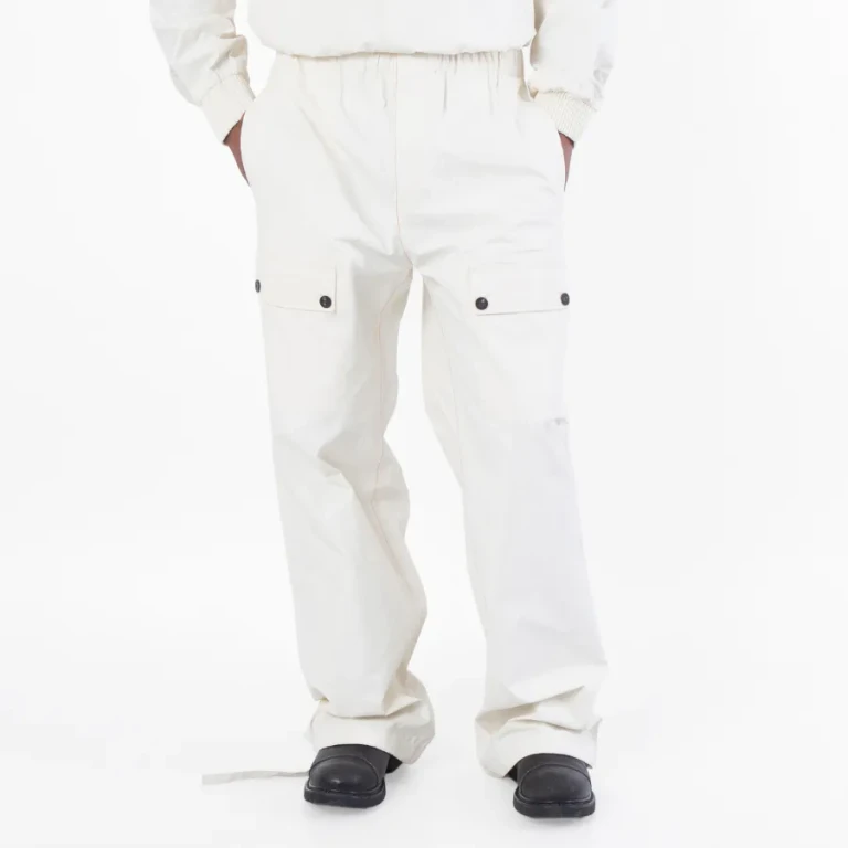 Ferragamo Drawstring Linen Trouser