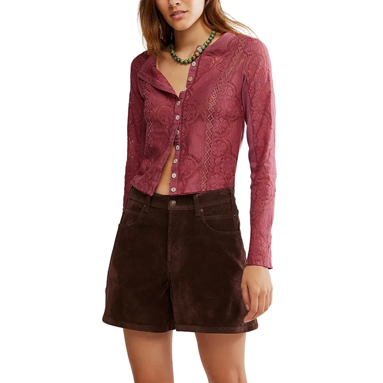 Free People Jae Lace Blouse