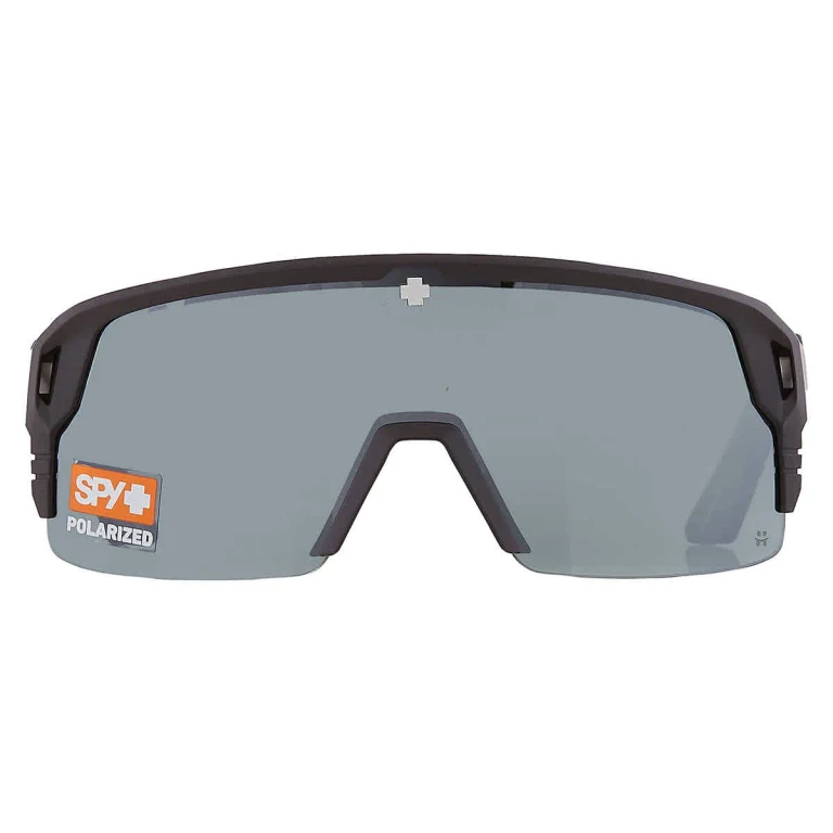 Spy MONOLITH 5050 Happy Gray Green Polarized with Black Spectra Mirror Shield Unisex Sunglasses 6700000000155