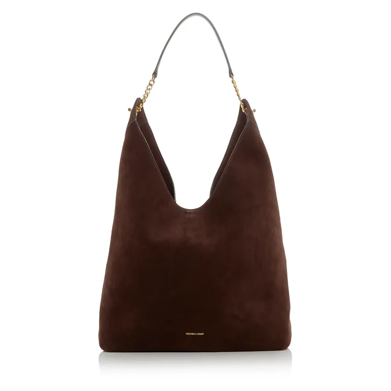 Veronica Beard Jour Suede Shoulder Bag