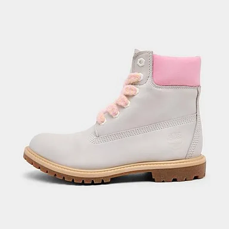 Timberland Women's 6 Inch Premium Waterproof Boots in Natural Nubuck Size: 11.0