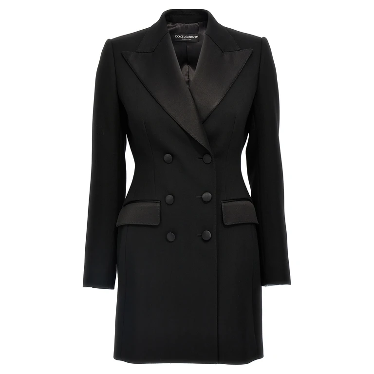 Black Virgin Wool Blazer Clothing - Women