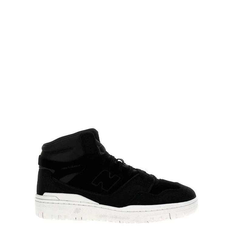 Black Leather And Mesh Junya Watanabe X New Balance Bb650 Sneakers