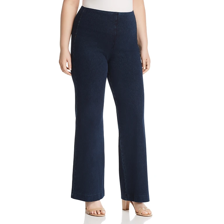 Lysse Plus Pull-On Denim Trouser