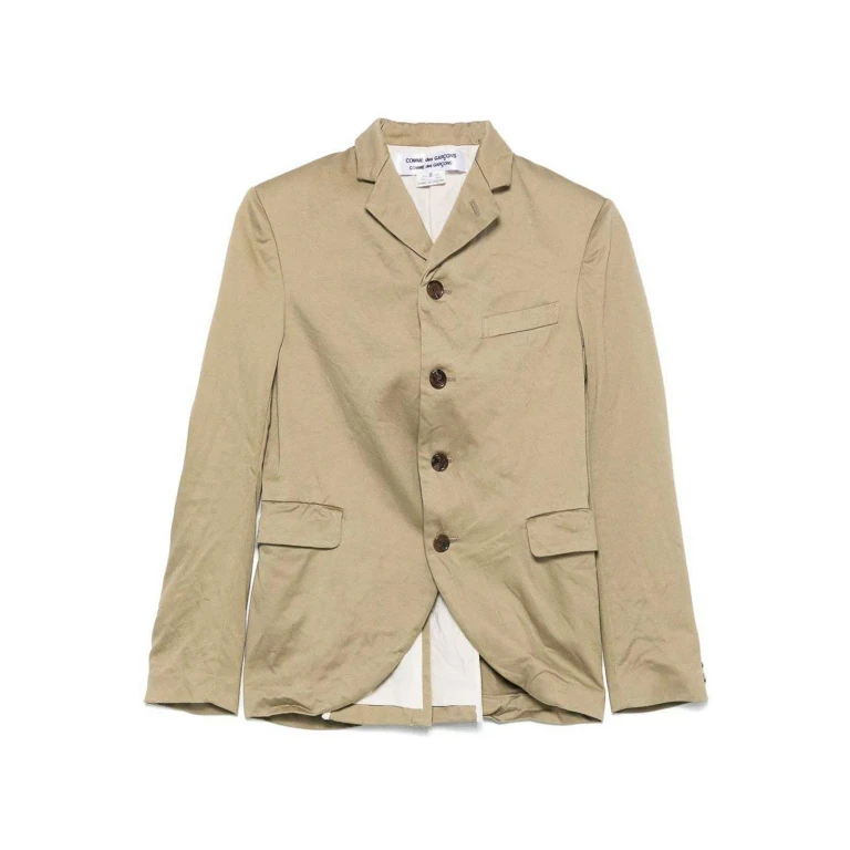 Manteau Court Comme Des Garçons - Blanc