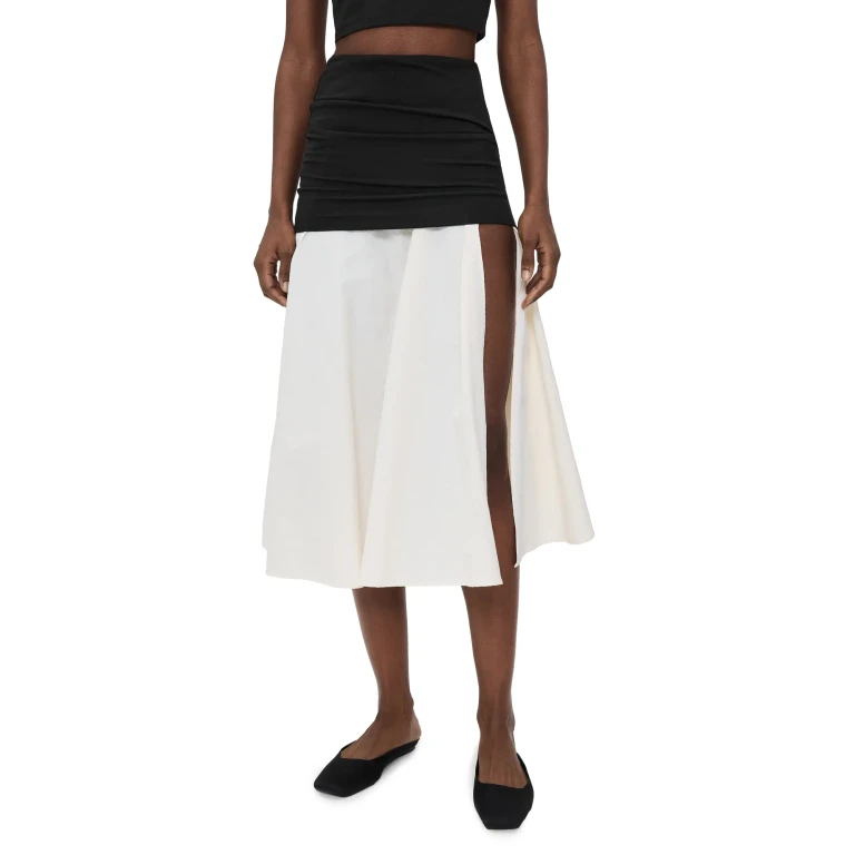 The Line by K Mari Skirt Black/Off-white S