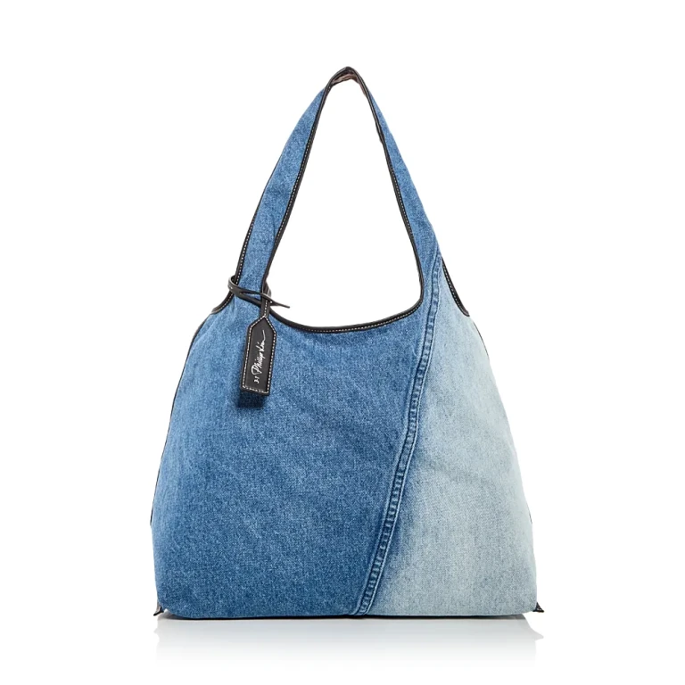 3.1 Phillip Lim Denim Market Tote Indigo One Size
