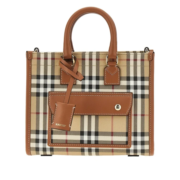 BURBERRY Mini 'Freya' tote bag Woman One Size