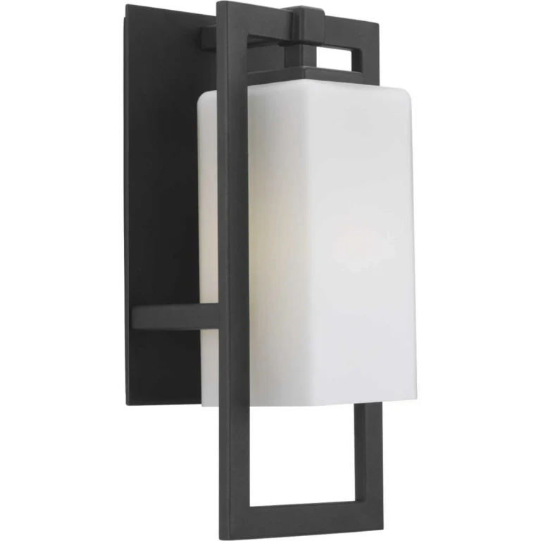 Black One Light Wall Lantern from the Jack Collection