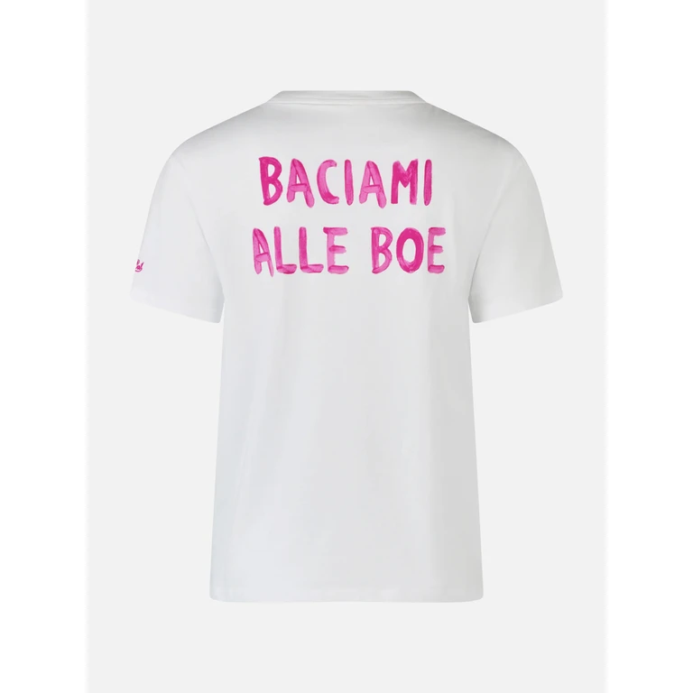 MC2 Saint Barth Emilie Cotton Baciami Alle Boe T-shirt Special Edition