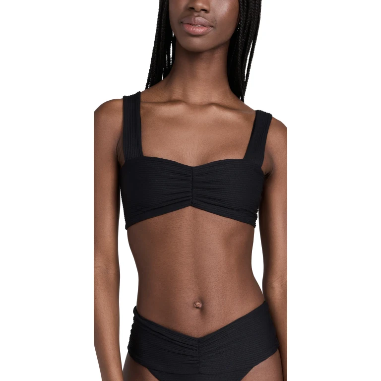 LSPACE Marlee Bikini Top Black XS