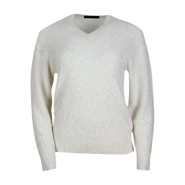 Fabiana Filippi Pull Col Rond - Marron