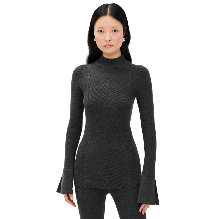 Favorite Daughter The Runway Top Charcoal L