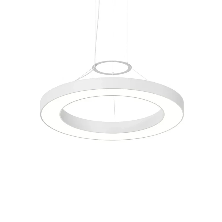 Satin White LED Pendant from the Pi Collection