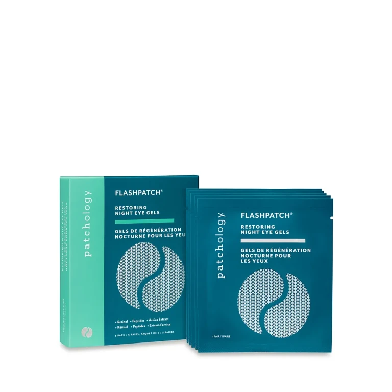 Patchology FlashPatch Restoring Night Eye Gels, 5 Pairs