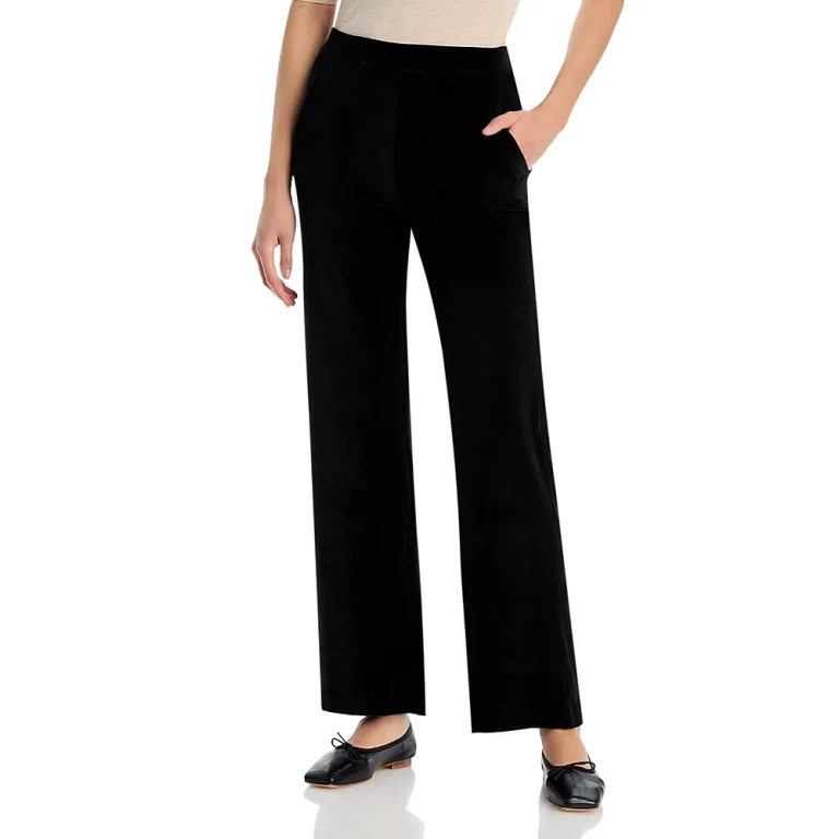 Majestic Filatures Velour Wide Leg Pants