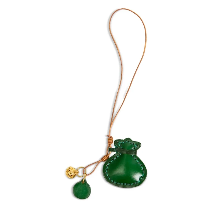 Clare V. L'argent Leather Pouch Fob