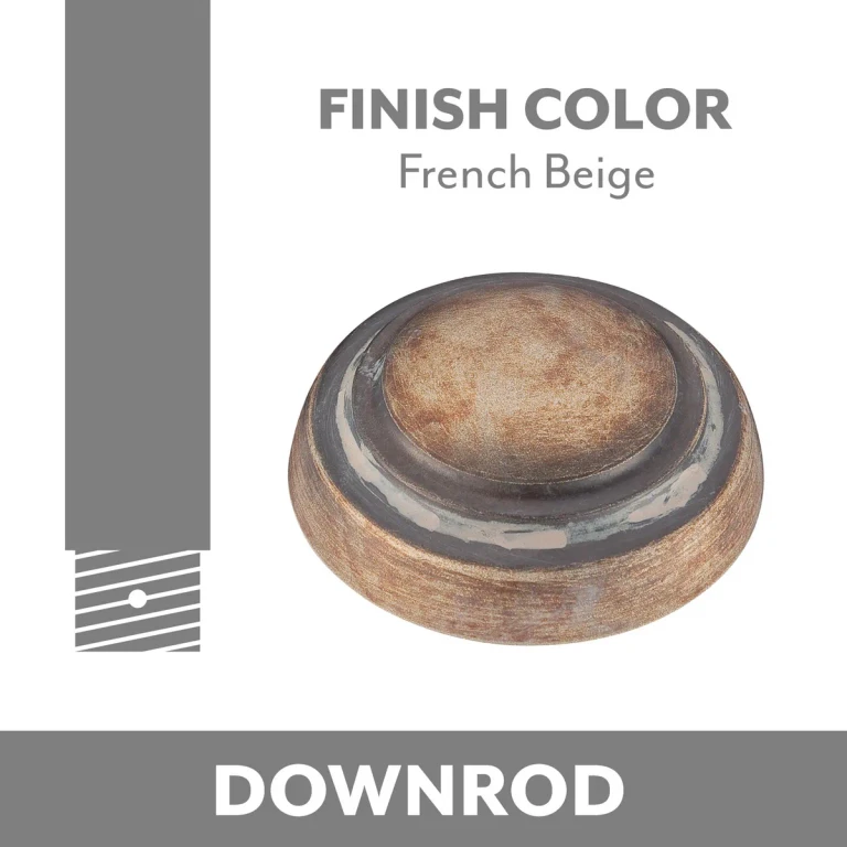 Minka-Aire 18'' Ceiling Fan Downrod in French Beige