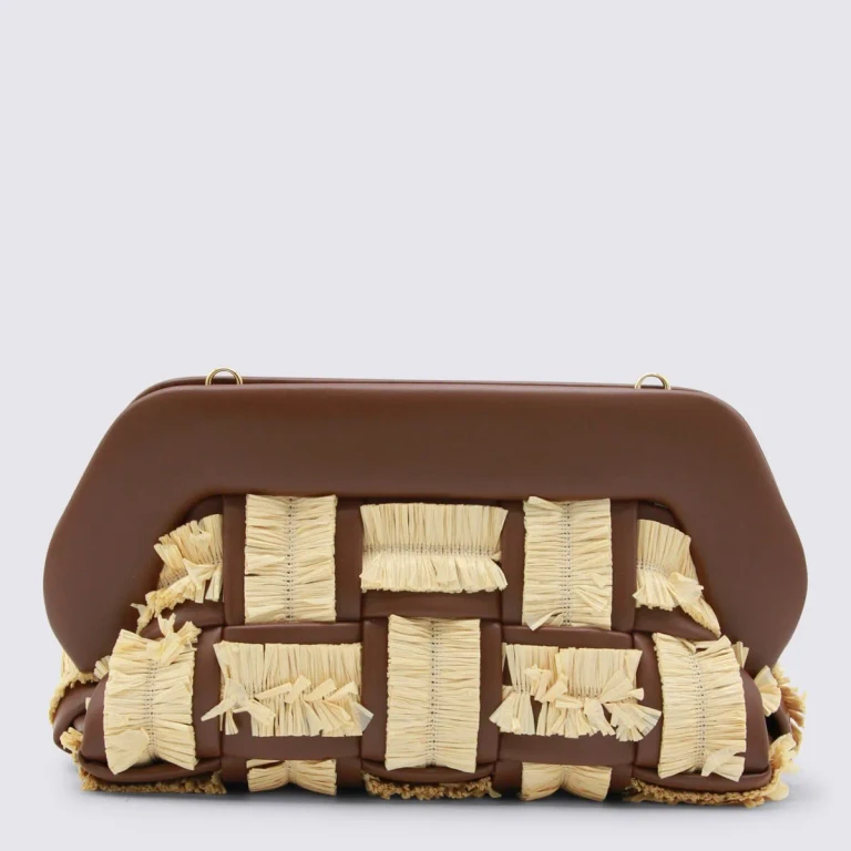 THEMOIRÈ Clutch Woman color Brown (261WTMB00OIRA1208B)