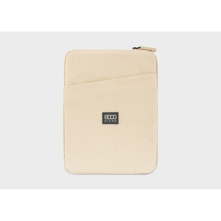 Hemp Laptop Case V2 - Beige / Big