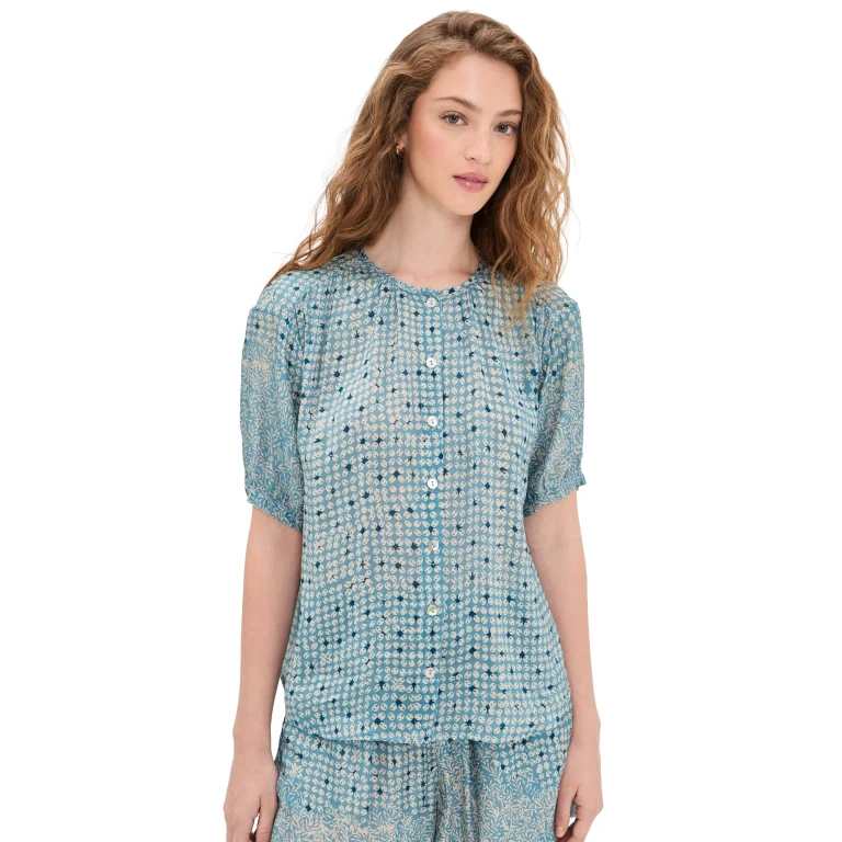 Natalie Martin Collection Violet Top Delphi Sky M