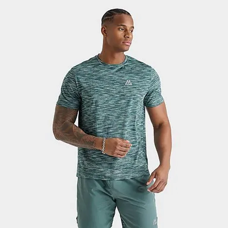 Montirex Men's Trail 20 T-Shirt in Dolphin/Feather/Breeze Size: Small