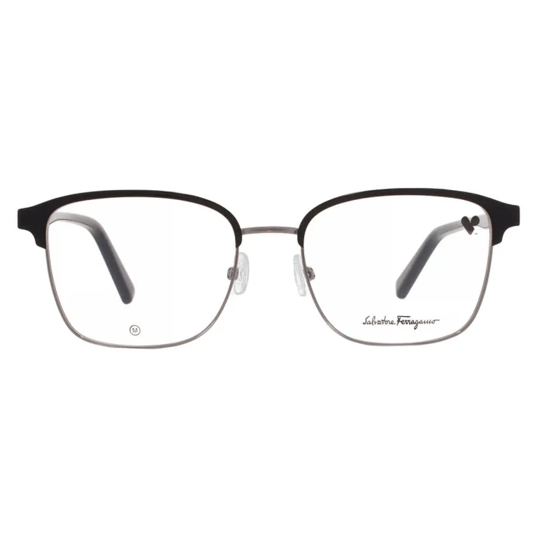 Ferragamo Demo Rectangular Mens Eyeglasses SF2225 038 53