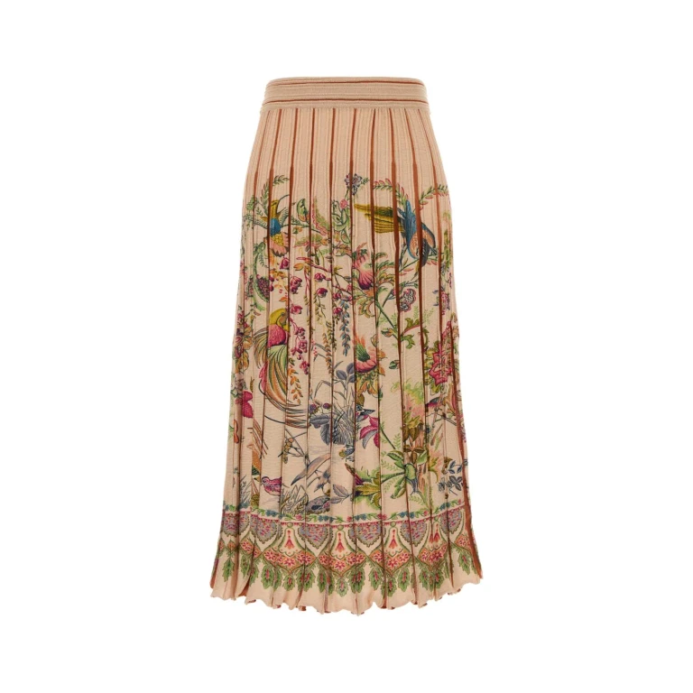 Skirt Woman color Beige (WRKB0022AKD65S9874)