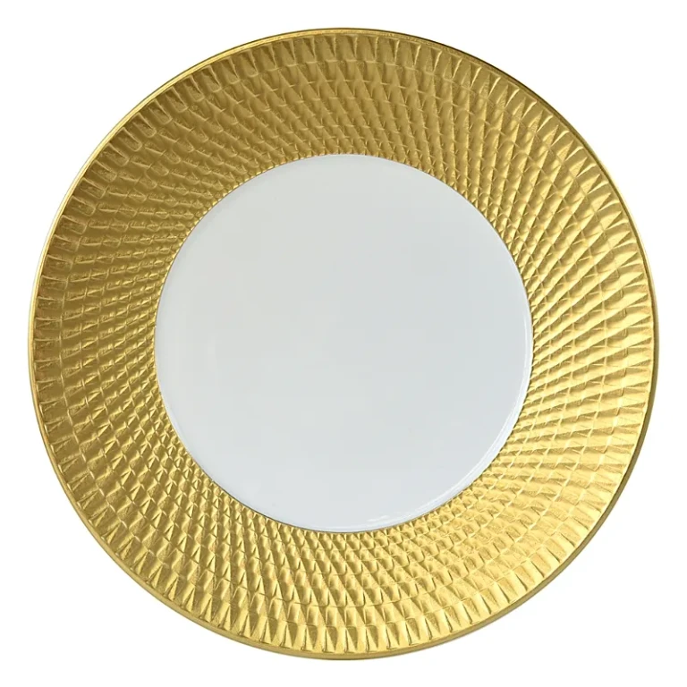 Bernardaud Twist Gold Service Plate - Exclusive