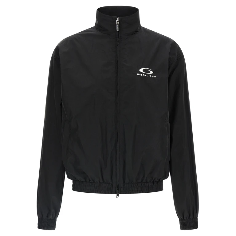 Black Cotton Bomber Clothing - Women