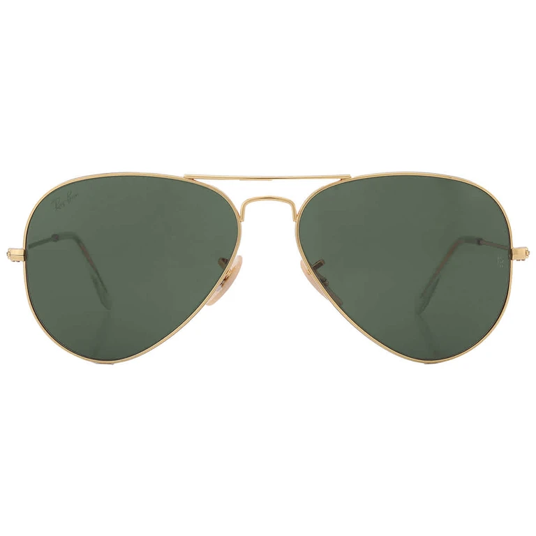 Ray Ban Aviator Aviation Collection G-15 Green Unisex Sunglasses RB3025 W3400 58