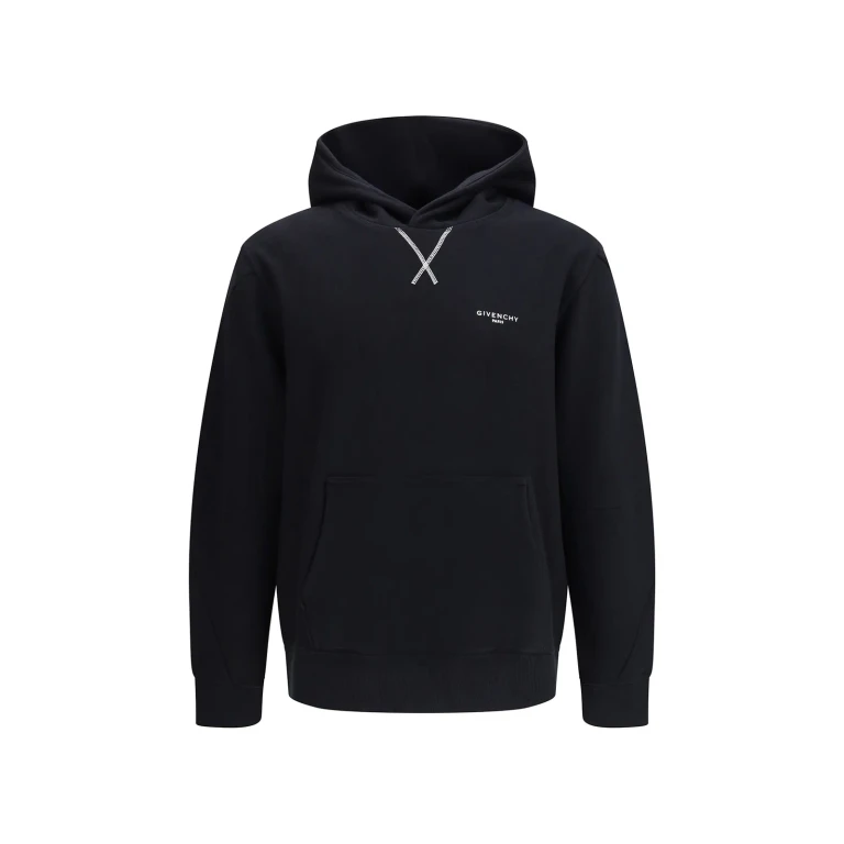 Givenchy Couture Seam Hoodie With Logo